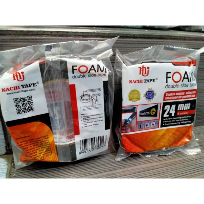 Double Foam Nachi/ Double Tape Busa Nachi Hijau