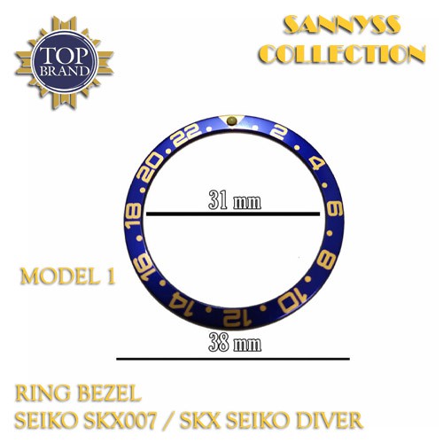 RING BEZEL JAM TANGAN SEIKO SKX007 - SKX SEIKO DIVER