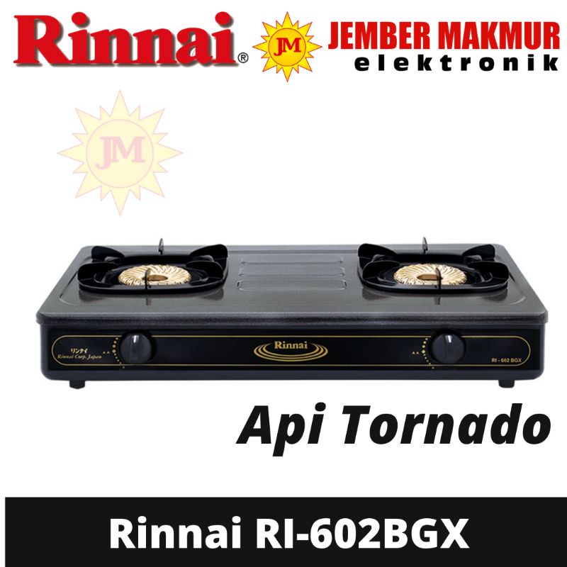 RINNAI RI 602 BGX KOMPOR GAS 2 TUNGKU