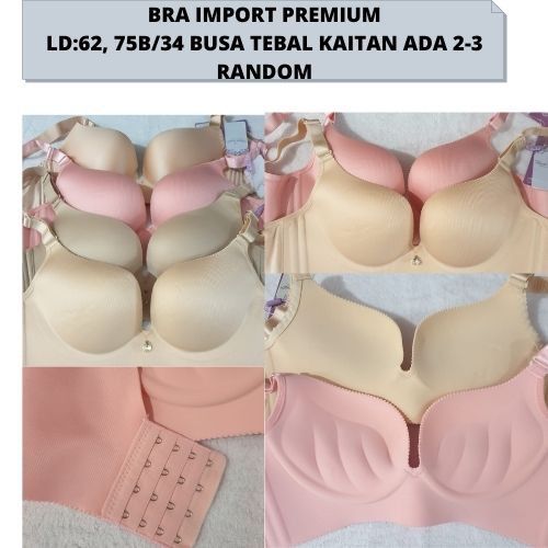 Bra Wanita Import Kualitas Premium Fashion Wanita Nyaman  TERMURAH