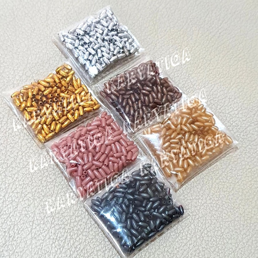 Mote Manik Padi 3 mm x 6 mm (5 gram)