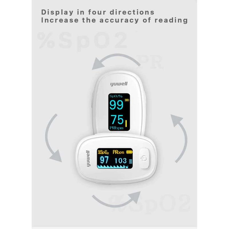 Pulse Oximeter Alat Pengukur Detak Jantung Oksigen Pulse Oximeter - YX306