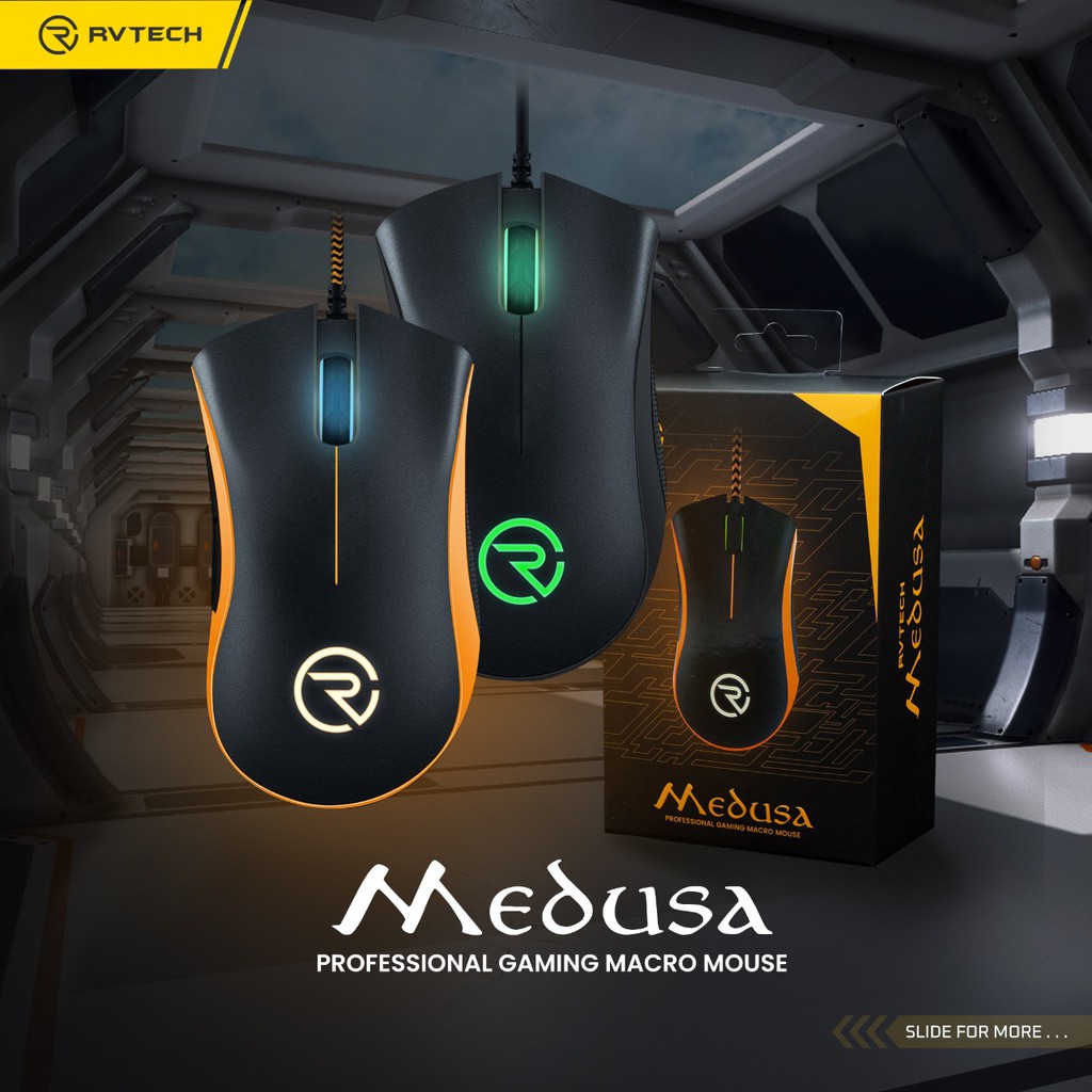 MOUSE GAMING USB KABEL MEDUSA RVTECH