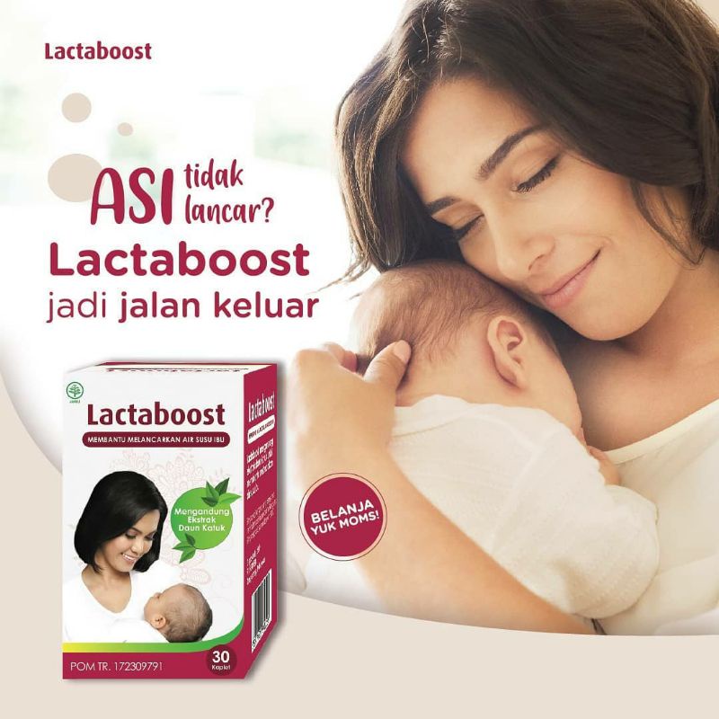 LACTABOOST Pelancar ASI Ekstrak Daun Katuk ASI  Booster Herbal