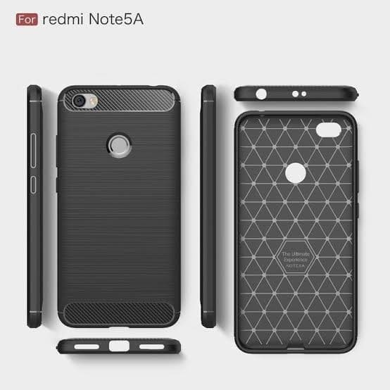 XIAOMI REDMI NOTE 5A REDMI NOTE 8 8 PRO Silicon Carbon Slim Fit Soft Case Premium