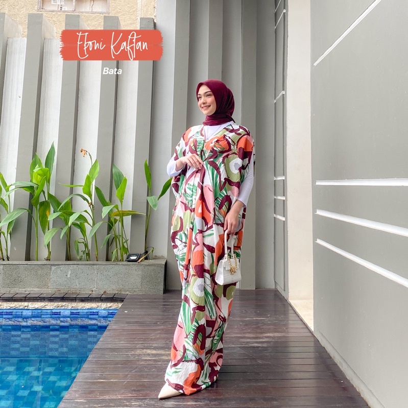 EBONY KAFTAN/womenwear/butikwomenwear/fashionwomenwear/kaftan