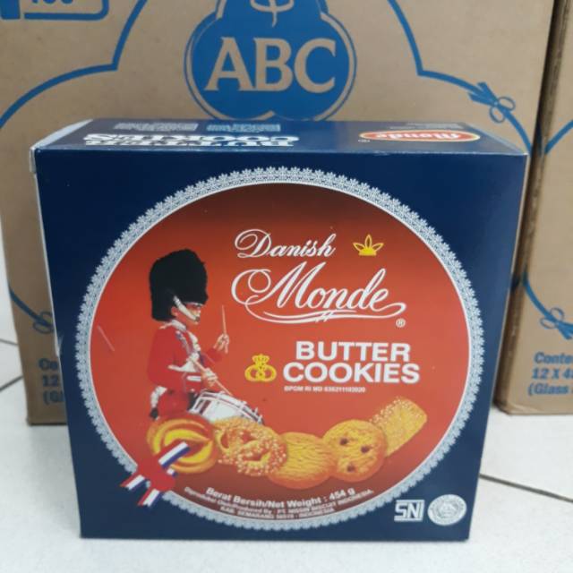 

MONDE Butter Cookies kaleng 454 gr