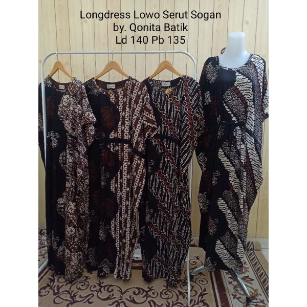Longdress Lowo Serut Sogan By. Qonita Batik