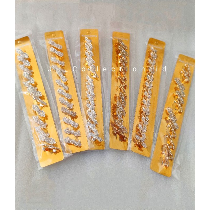 Ready Siap Kirim Bros Dagu Import Murah 1lusin warna Gold White bros dagu Bros murah import