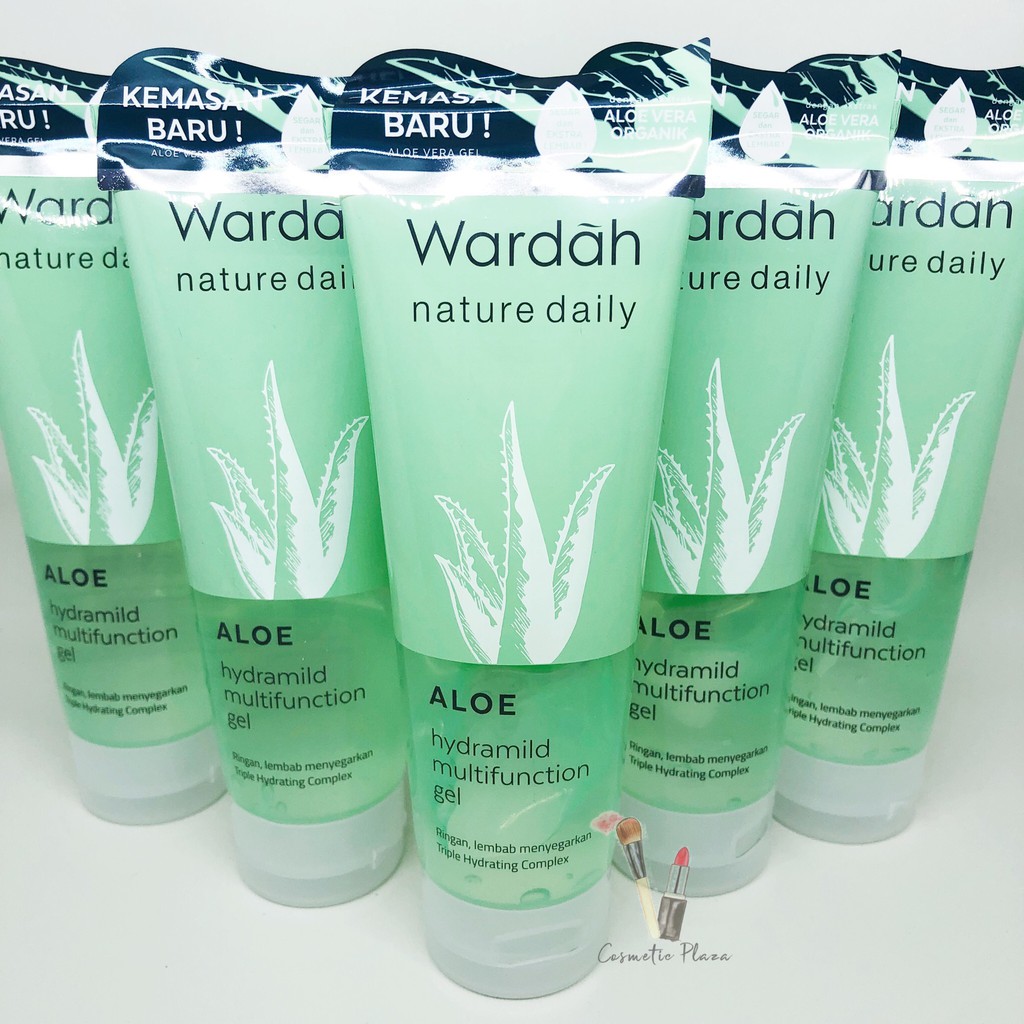 Wardah Nature Daily Aloe Hydramid Moisturizer Multifunction Gel