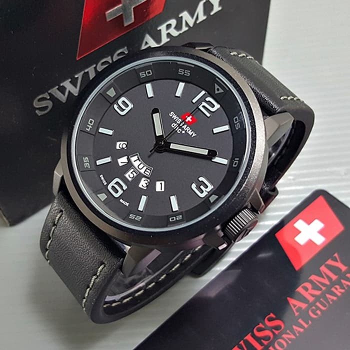 [FASHION] Original Swiss Army Dhc 1128 Naviforce 9028 / Jam Tangan Anti Air FE501GT