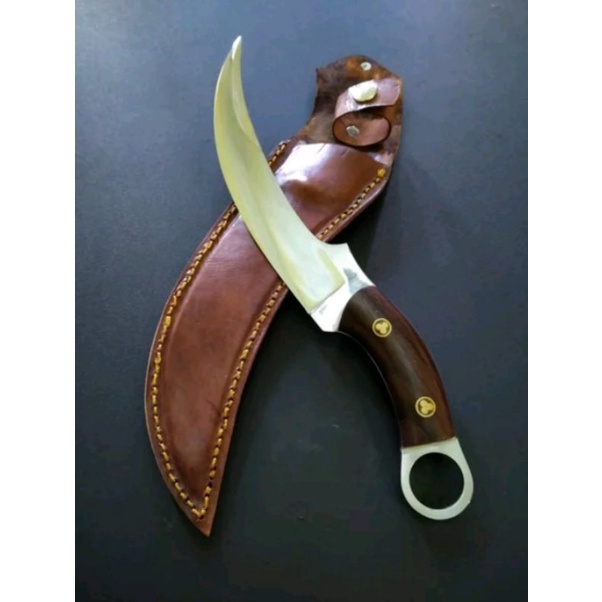 Pisau knuckle asuma naruto ninjutsu kerambit silat