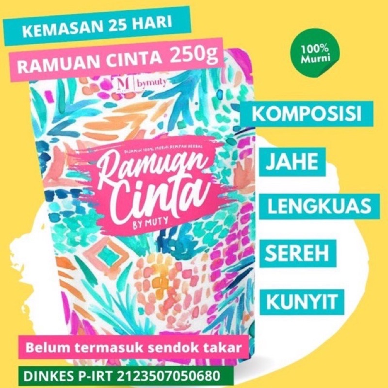 

RAMUAN CINTA BY MUTY 250gr