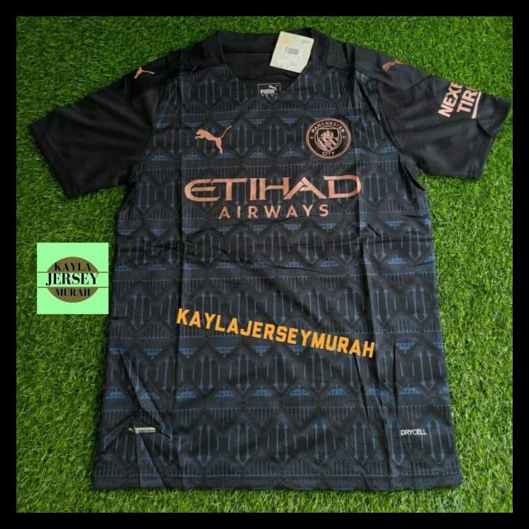 LUCU JERSEY BOLA MANCHESTER CITY AWAY 2020/2021 GRADE ORI TOP QUALITY