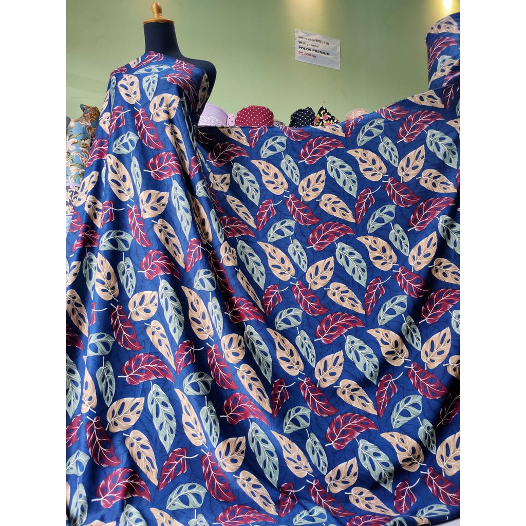 Kain Maxmara Lux Motif Janbol janda bolong harga per 0.5m