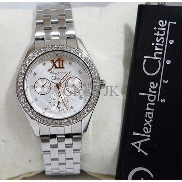 Jam Tangan Alexandre Christie Ac 2496 Silver