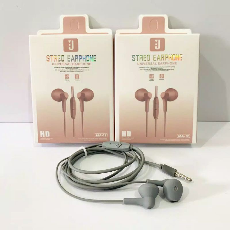 Headseat JBL MA 12 Ear Earphones With Mic Earphone