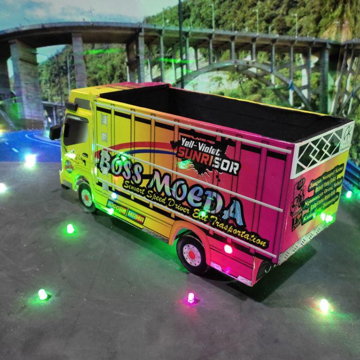 Paling Disukai.. PROMO MINIATUR TRUK MURAH TRUK OLENG MAINAN ANAK BOSS MUDA KADO ULANG TAHUN ANAK AN