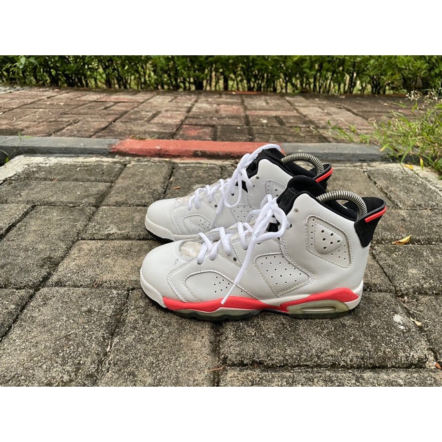 Sepatu Second Nike Air Jordan 6 Infrared/ Nike Air Jordan Second Original /Sepatu Seken Size 37,5