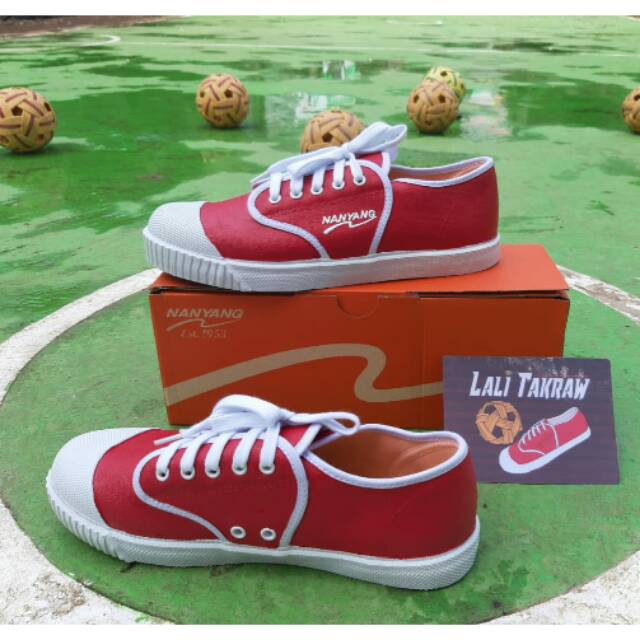 SEPATU NANYANG MOTIF 205-S (MERAH)