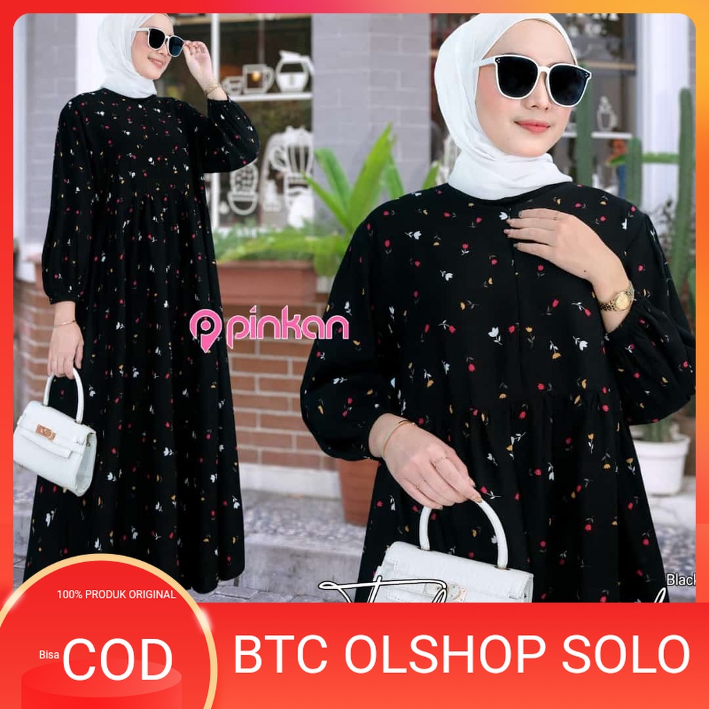 DRESS TULIP MIDI BY PINKAN