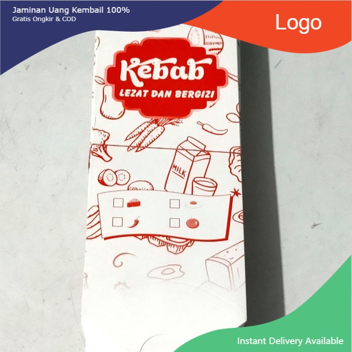 

Box Kebab Putih Mini (50pcs)