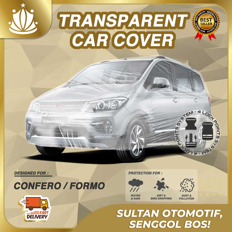 Body Cover Mobil Plastik TEBAL Confero Formo WATERPROOF