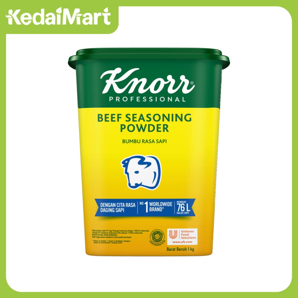 

Knorr Beef Seasoning Powder Tube 1 Kg