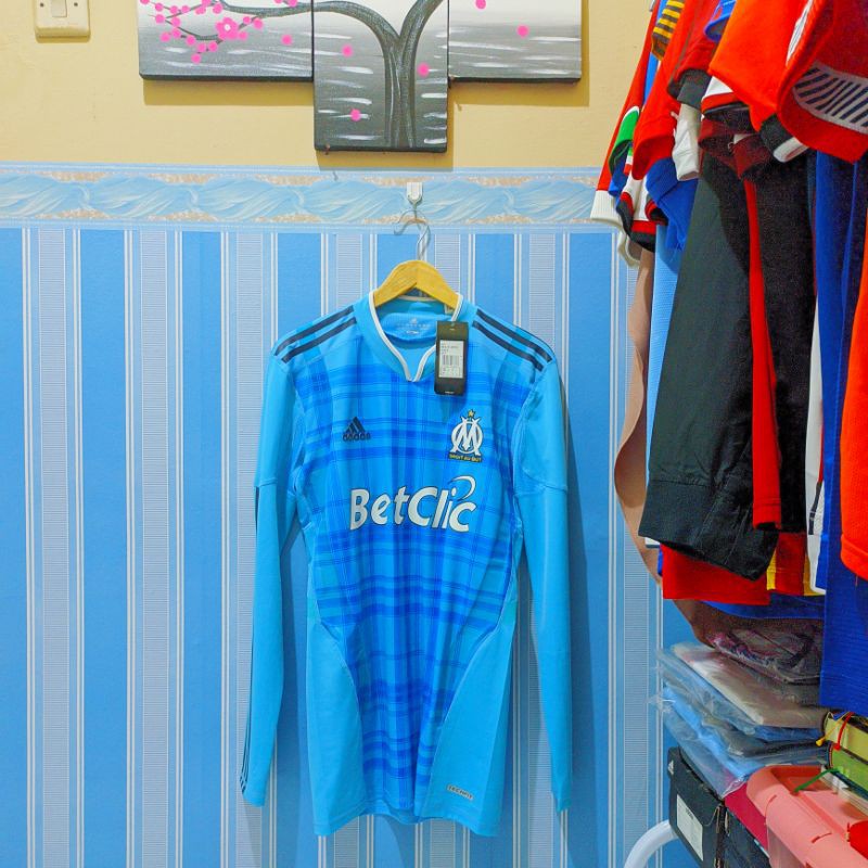 Jersey Kaos Marseille Away 2010 Original Player Issue Long Sleeve BNWT