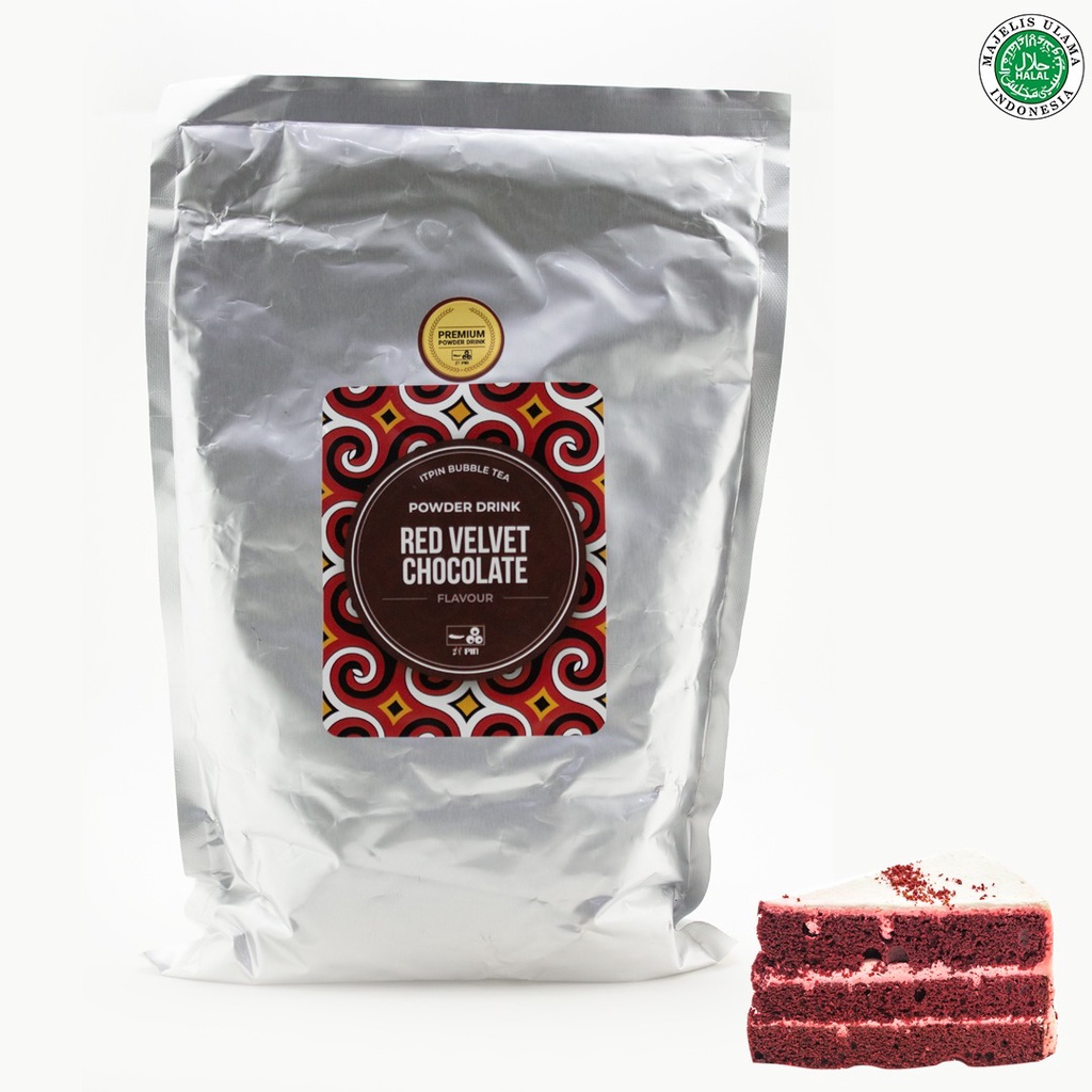 ItPin Red Velvet Milk Powder/ Serbuk Red Velvet@1kg - Premium Termurah