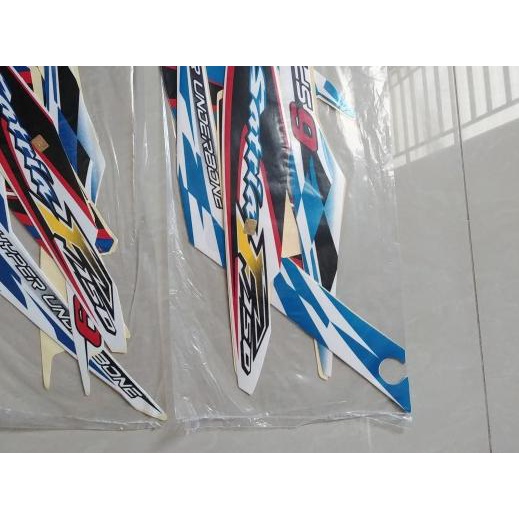 ◄ Stiker Bodi & Lis Body & Striping Satria Fu 2012 Putih Biru ➯