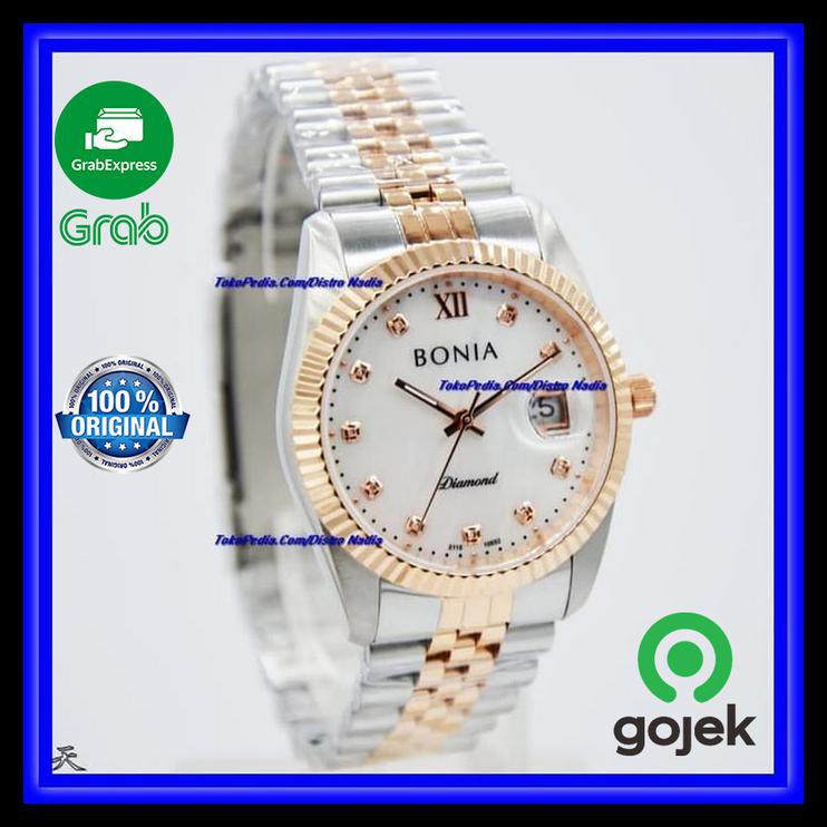 Indh BARU JAM TANGAN BONIA PRIA ORIGINAL / JAM COWOK MODEL INDO ORI SALE Kode 747