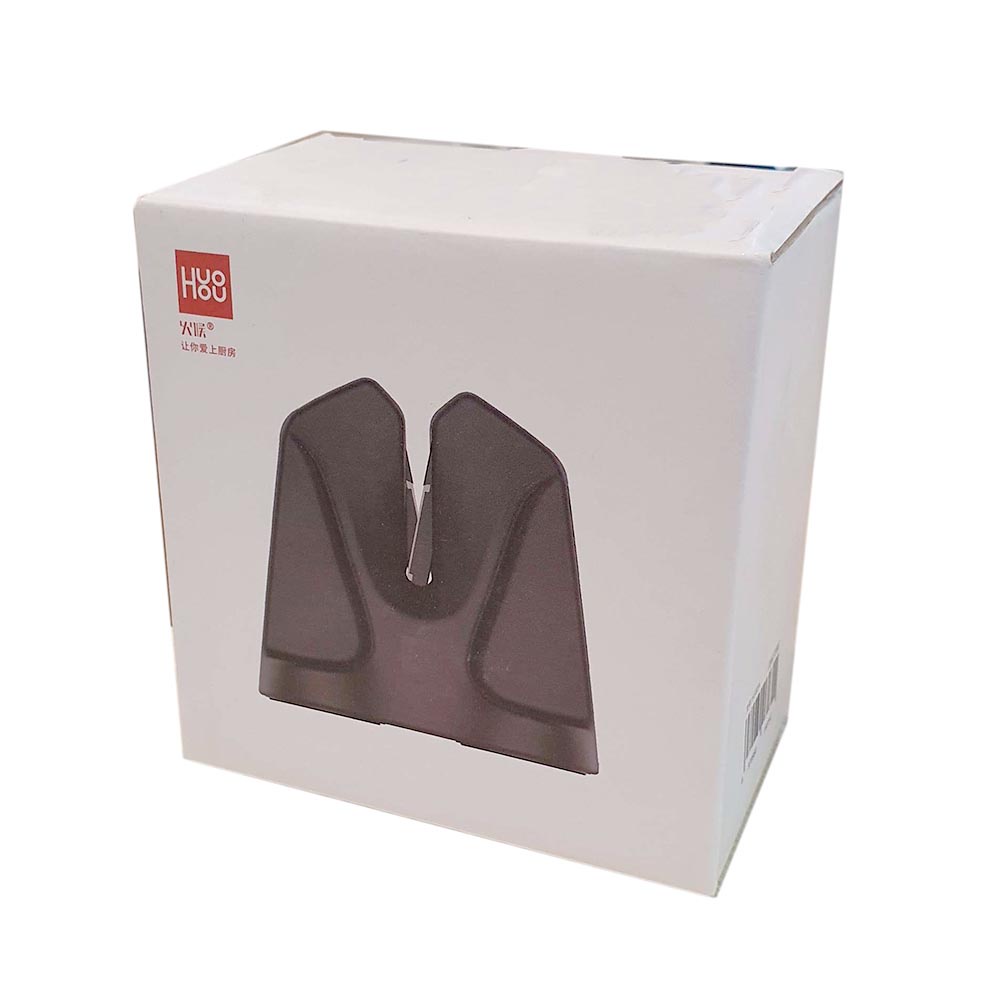 HUOHOU Pengasah Pisau Knife Sharpener Whetstone Tungsten Steel - HU0034 - Black