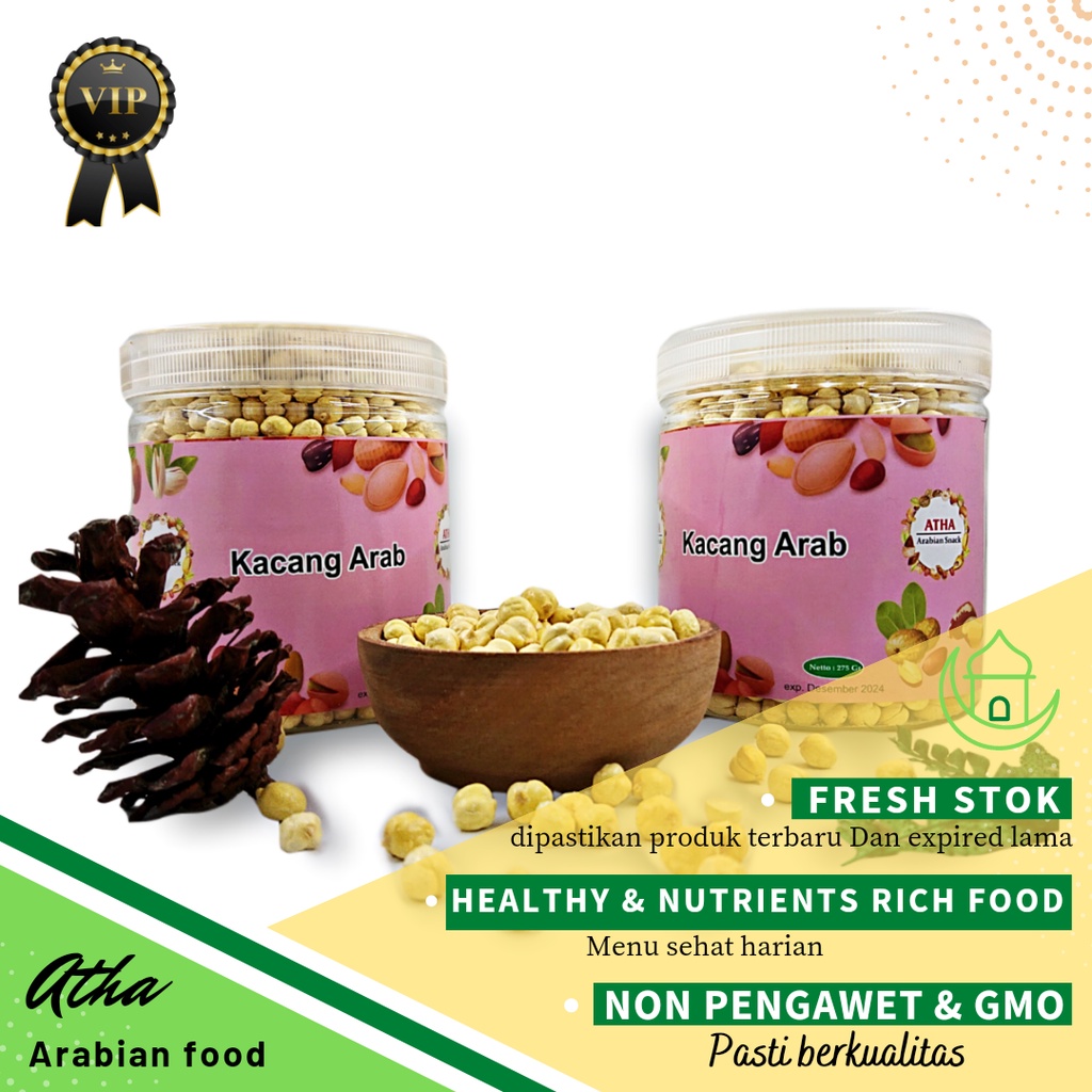 Kacang Arab Atha Food Renyah Dan Gurih 275 Gram