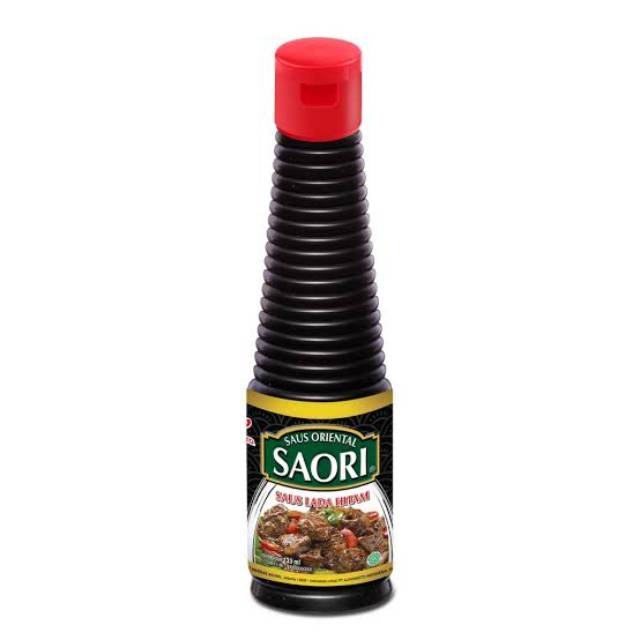 

Saori saus lada hitam botol 133ml