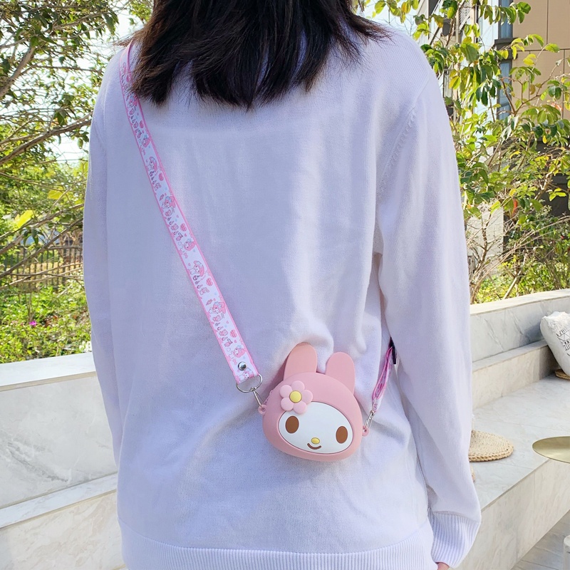 Khatinstore Tas Anak Terbaru 2020 / 2021 Tas Selempang Anak / Sekolah / Waistbag / Kids / Motif Rabbit /  Perempuan / Lucu / Terbaru Import - 303