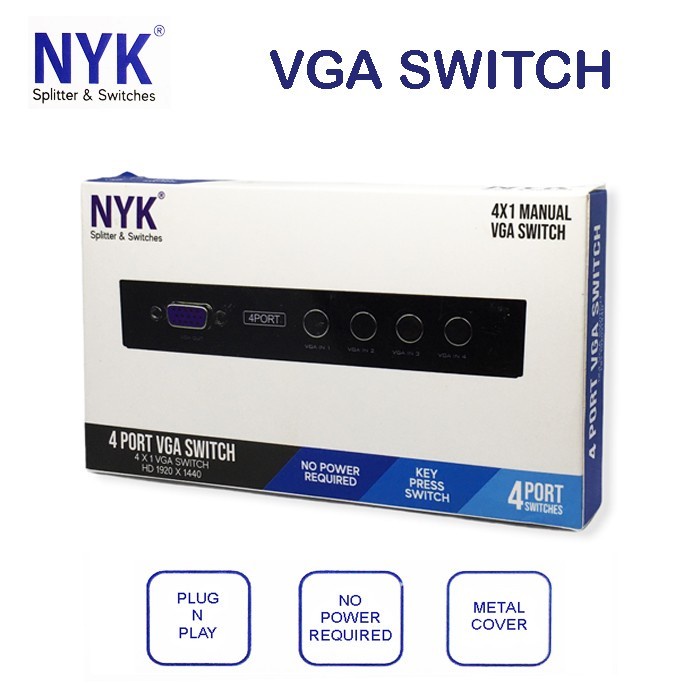 VGA Switch 4 Port NYK