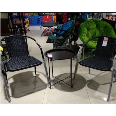 1 Set Meja & 2 Kursi teras / meja teras / meja teras