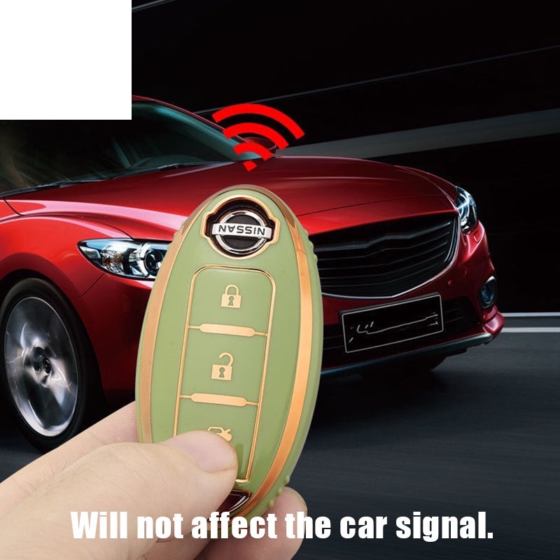 Casing Kunci Remote Mobil Bahan Tpu Anti Gores Untuk Nissan Almera Grand Livina