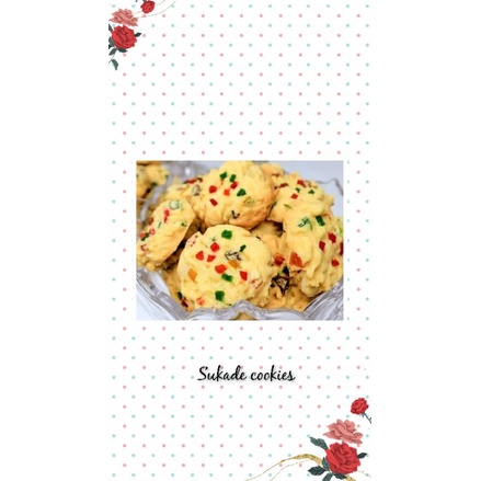 

Sukade cookies