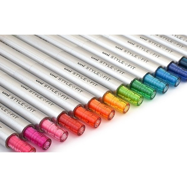 

Uni Style Fit Single Color Slim Gel Pen - 0.5 mm Refillable