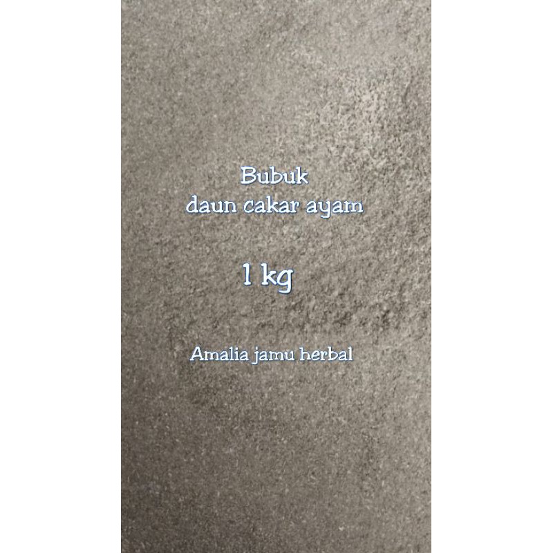 

herbal bubuk serbuk daun cakar ayam 1kg