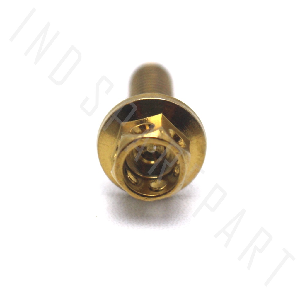 Baut-Baud Probolt-Pro Bolt Emas-Gold M6x20-6x20-M 6 x 20-M6 Kunci 8-K8