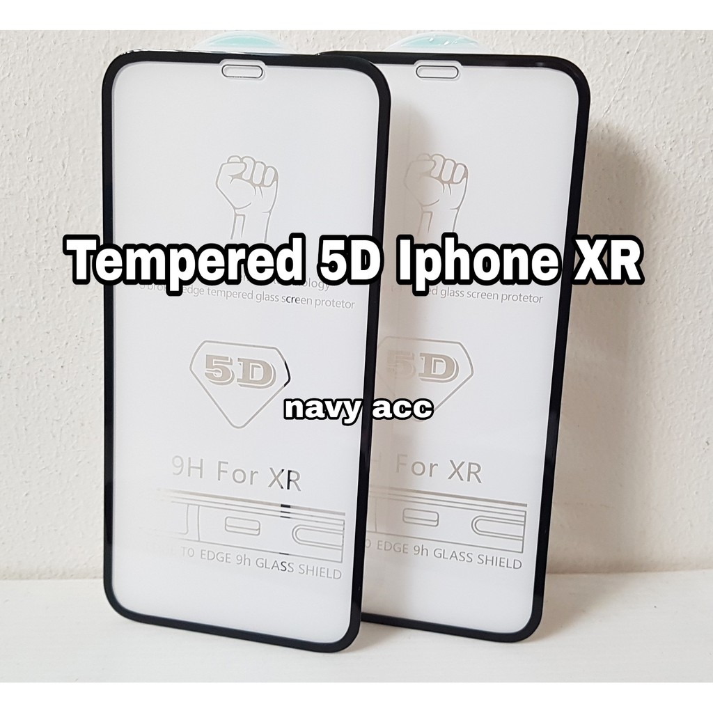 Tempered Glass 5D Iphone XS Max - Iphone XR Tempered Full Cover Iphone Xs Max - XR