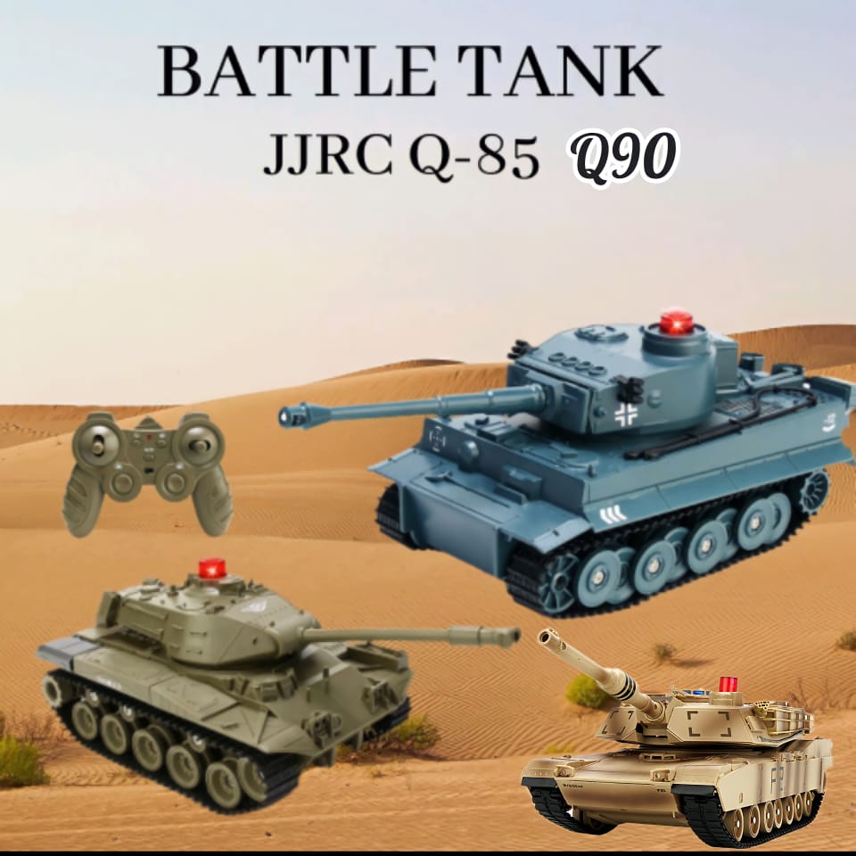 JJRC Q-85 Q85 1/30 2.4G Sound Battle Tank Mainan Tank Perang