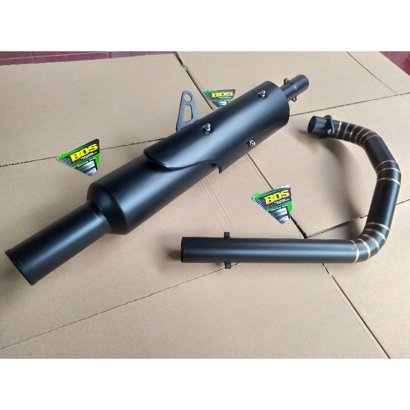 Knalpot Custom Royal Enfield Kawasaki W175 Fullsystem