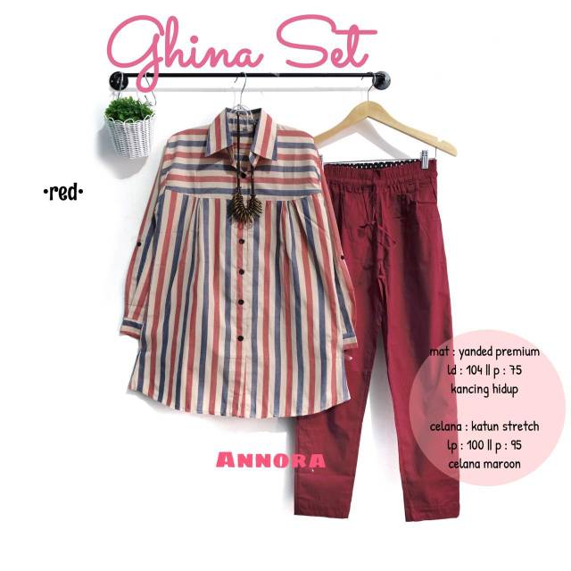 Ghina Set ORI By Annora