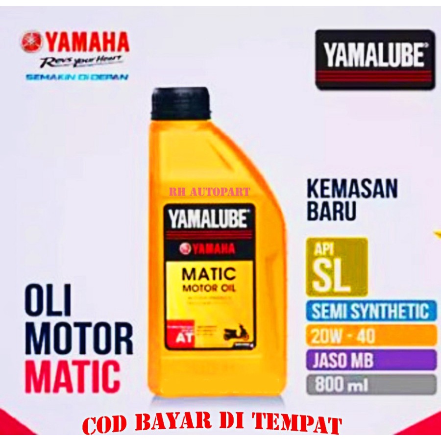 OLI YAMALUBE MATIC 800ML OLI YAMALUBE MATIC 0,8L OLI YAMALUBE  MATIC 0,8 LITER OIL YAMALUBE MATIC ORI