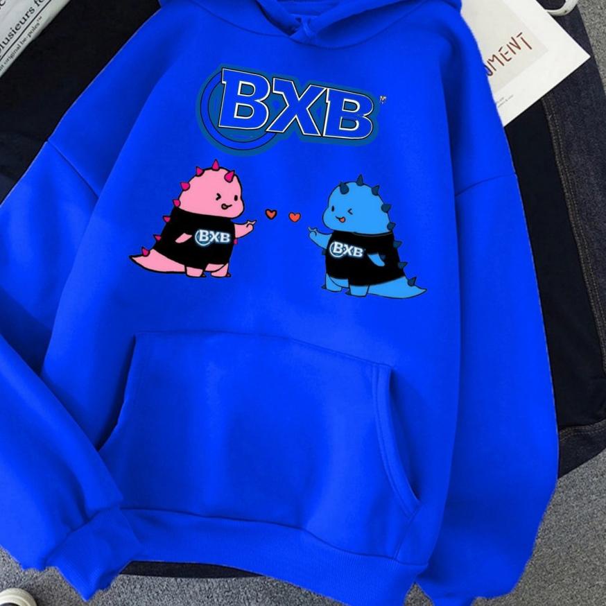 Model Baru ✡   Hoodie BXB Betrand Peto Original Murah Jaket Bensu Wanita Warna Hitam Biru Oversiz