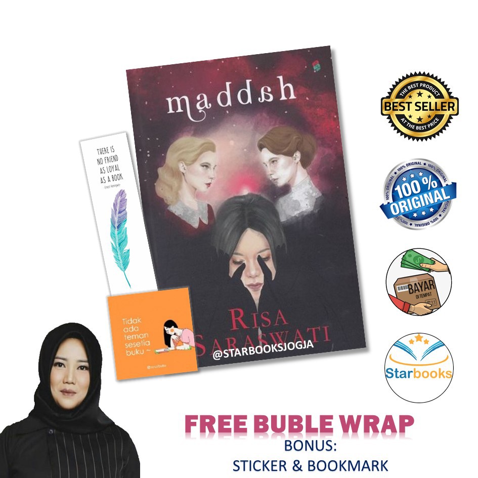 ORIGINAL NOVEL MADDAH: DANUR 2 BY RISA SARASWATI - BUKUNE (SIAP KIRIM)